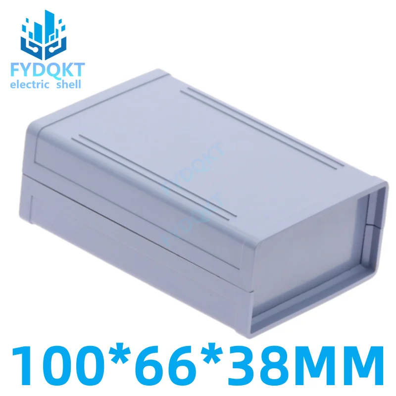 Diy Electronics Organizer - 高品質のabs防水ハウジング,白いプラスチック製の電子プロジェクトケース,100x66x38mmの電気用品,1個