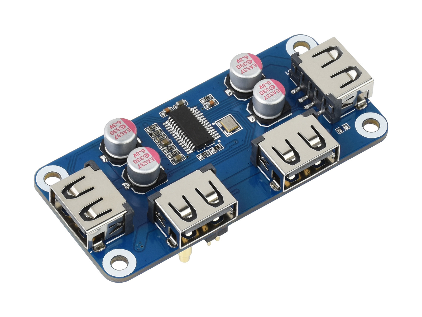 Raspberry Pi Zero - Waveshare USB ハブ HAT (B) 4x