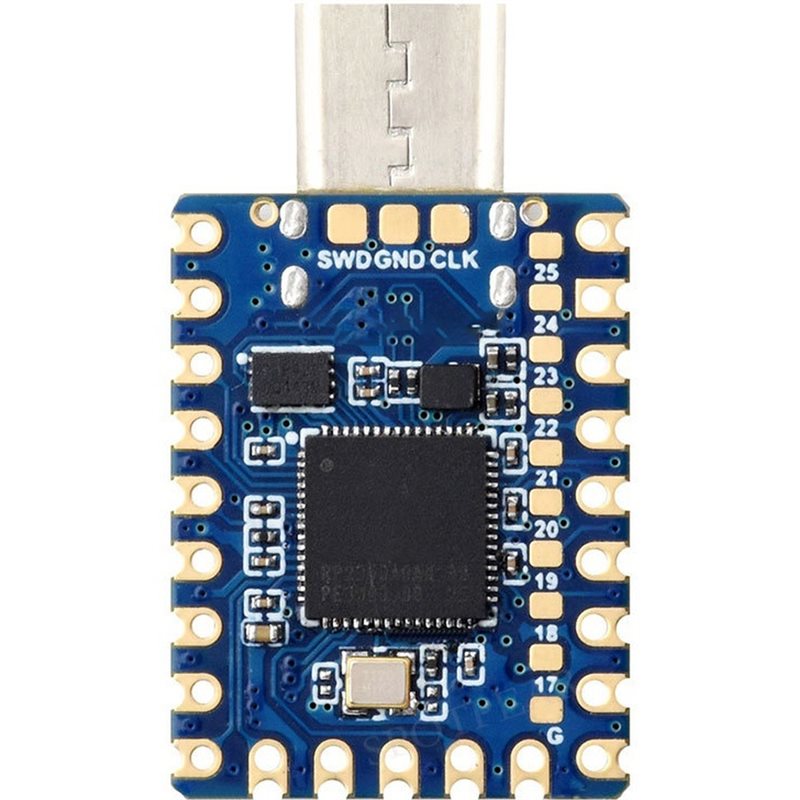 Raspberry Pi Zero - デュアルコアおよびデュアルアーキテクチャ RP2350A ゼロ Cm ミニ開発ボード Raspberry