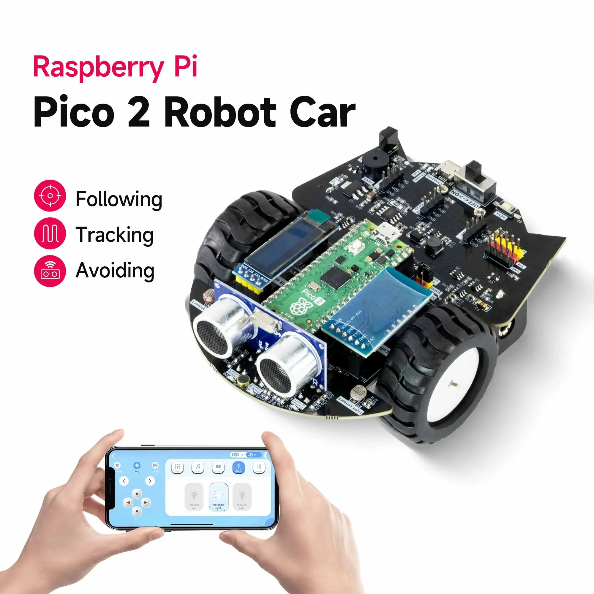 Yahboom Raspberry Pi Pico 2 ロボ - Diy Electronics Raspberry Pi のレビューと価格