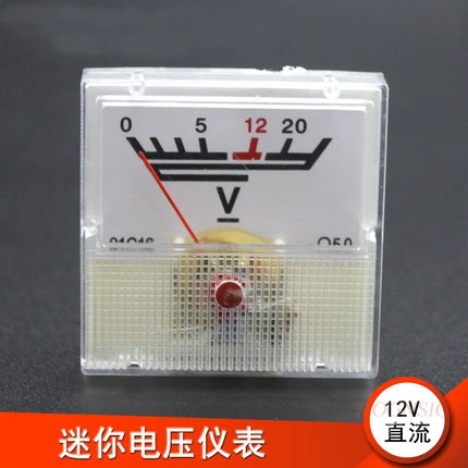 ミニ物理電圧計,日曜大工モデル作成実験,電圧テスト,興味深い - Diy Electronics Test Equipment のレビューと価格