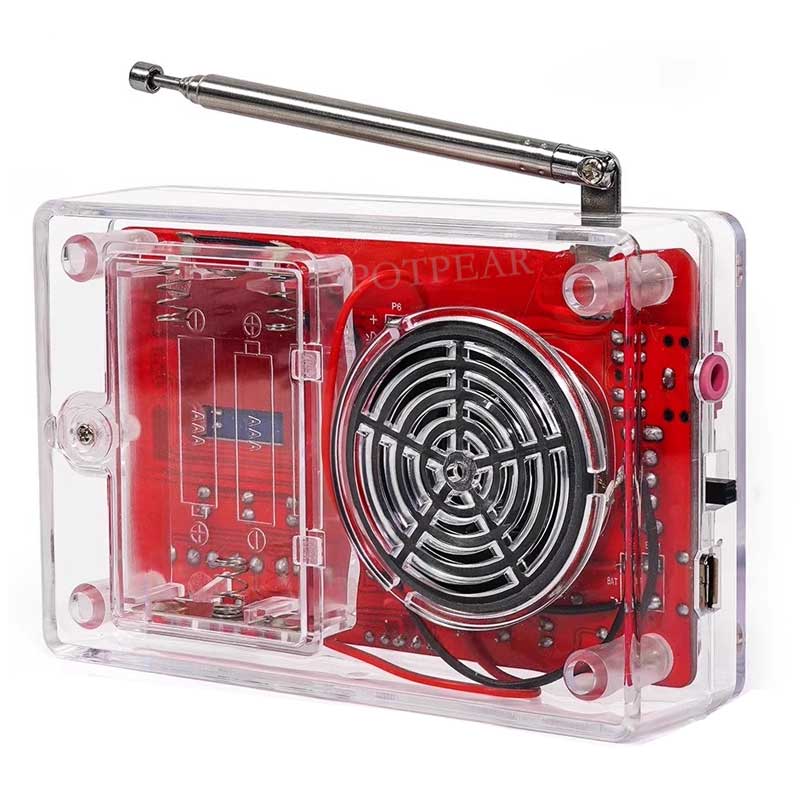 FMラジオDIY電子キット はんだ付け練習用回路基板 開発ボ - Interesting Diy Electronics Projects のレビューと価格