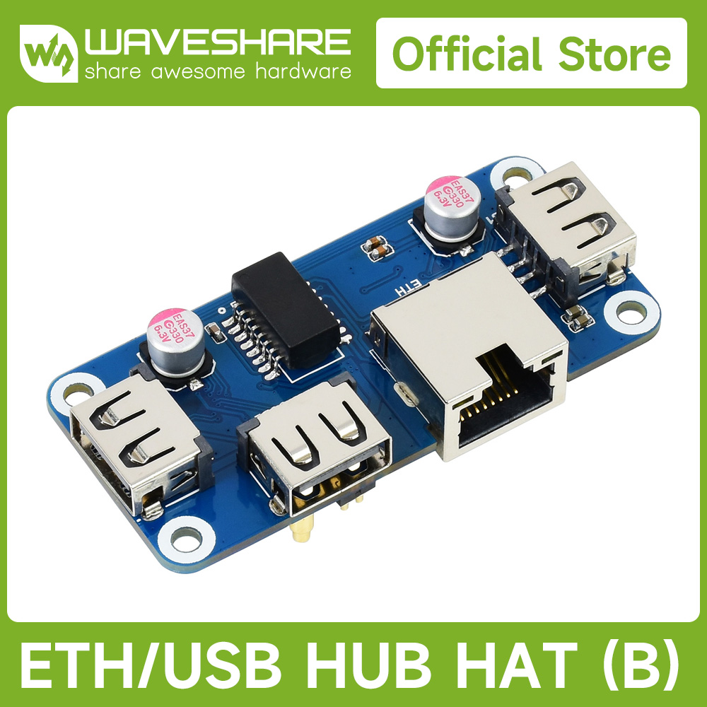 Waveshare USB ハブ HAT (B) 4x ポー - Raspberry Pi Zero のレビューと価格