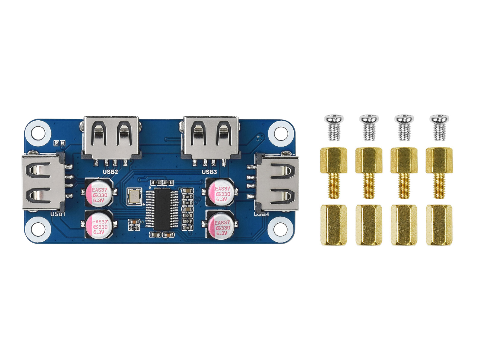 Waveshare USB ハブ HAT (B) 4x ポー - Raspberry Pi Zero のレビューと価格