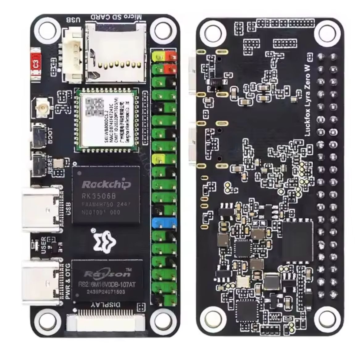 Luckfox Lyra Zero W RK3506B Ro - Raspberry Pi Zero のレビューと価格
