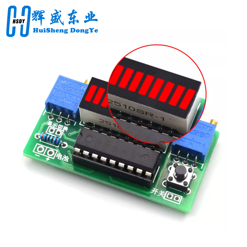 LM3914 10 セグメント 3.7V リチウム 12V  - Diy Electronics Test Equipment のレビューと価格