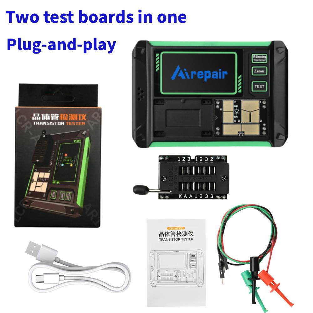 LCR-AR1 多機能トランジスタテスター 静電容量抵抗 M - R/Diy Electronics のレビューと価格