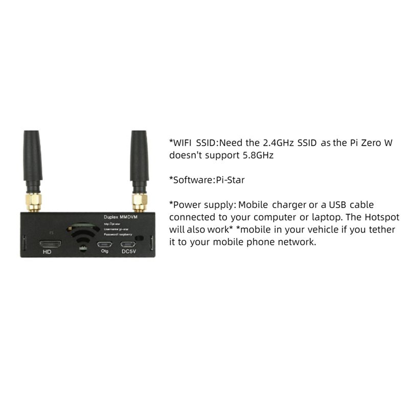 デュプレックス MMDVM ホットスポット Wifi デジタ - Raspberry Pi Zero のレビューと価格