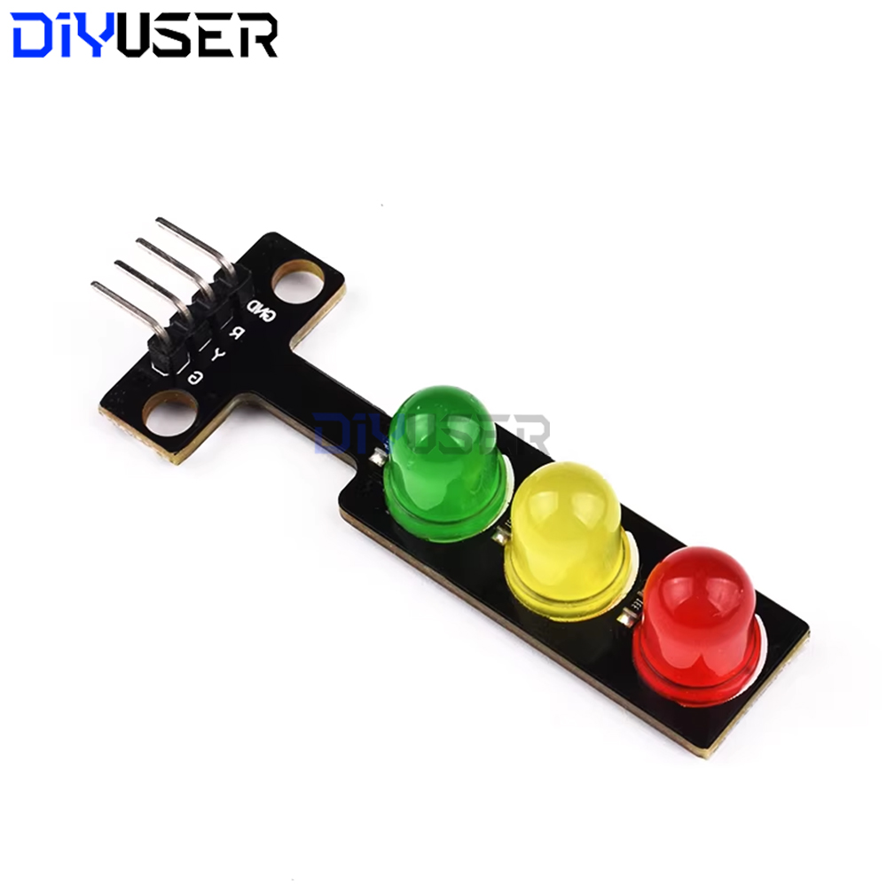 LED交通信号モジュール 5V デジタル信号 3色 RGB  - Diy Electronics Raspberry Pi のレビューと価格
