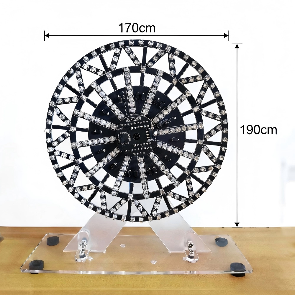 DIY電子キット LEDライト付きミュージカル観覧車 DIY - Diy Electronics Com のレビューと価格