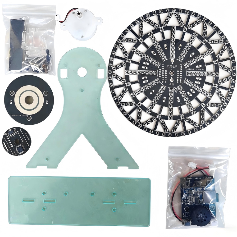 DIY電子キット LEDライト付きミュージカル観覧車 DIY - Diy Electronics Com のレビューと価格