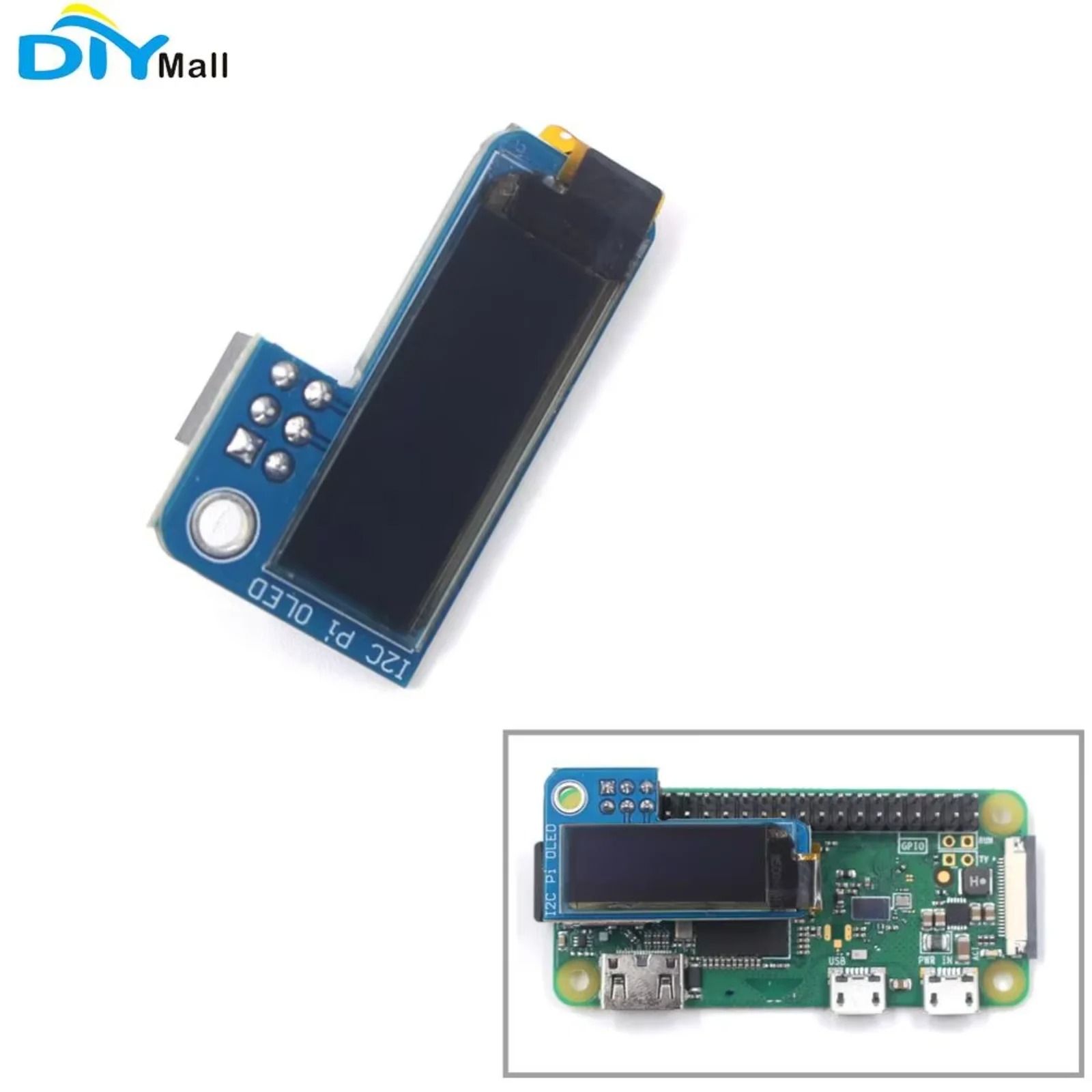 DIYmall 0.91インチ OLEDディスプレイ 128 - Diy Electronics Raspberry Pi のレビューと価格