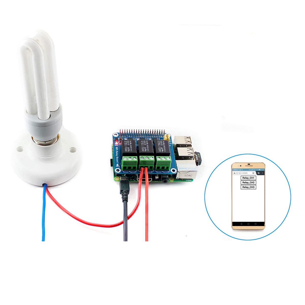 Waveshare 5V 3チャンネルリレーモジュール拡張ボ - Raspberry Pi Zero のレビューと価格
