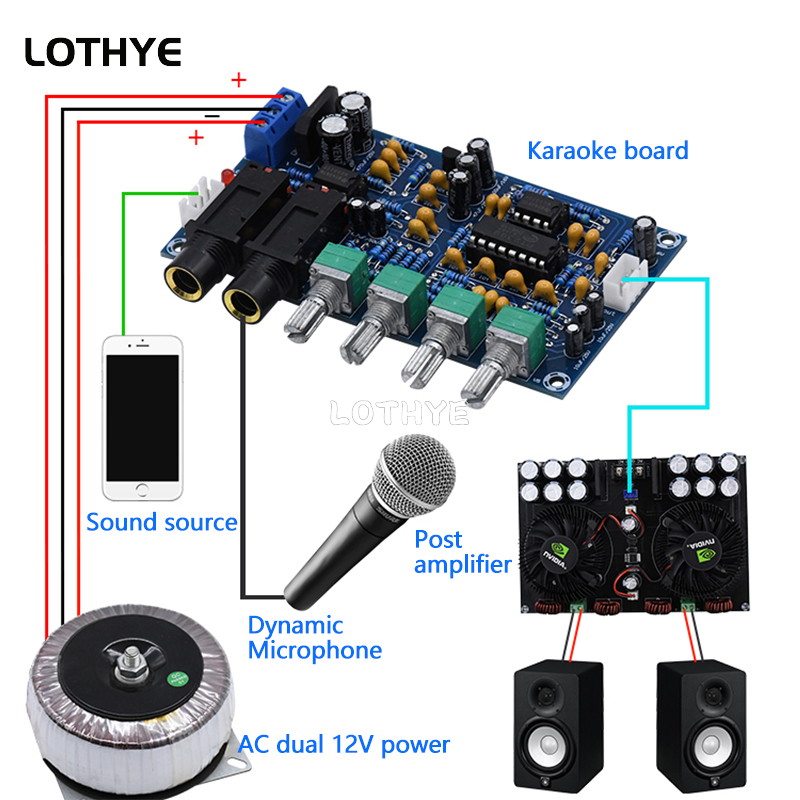 PT2399 マイクアンプボードカラオケ残響ボードカラオケ  - Diy Electronic Components のレビューと価格