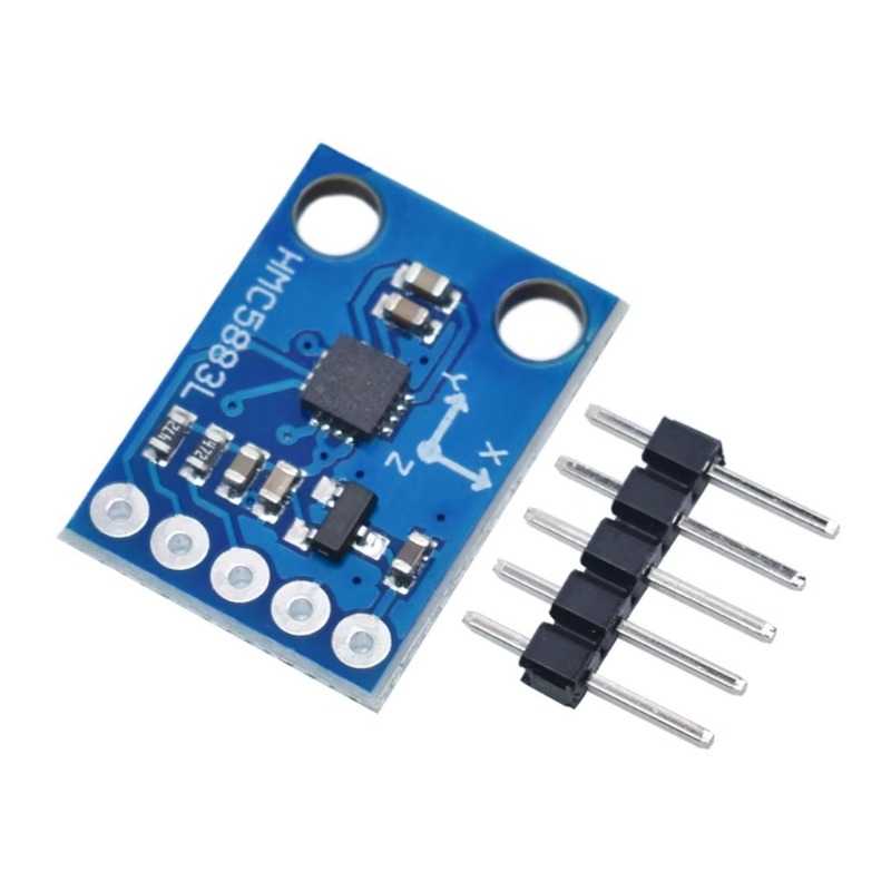 3軸磁力計モジュール GY 273 QMC5883P デジタ - Diy Electronics Test Equipment のレビューと価格