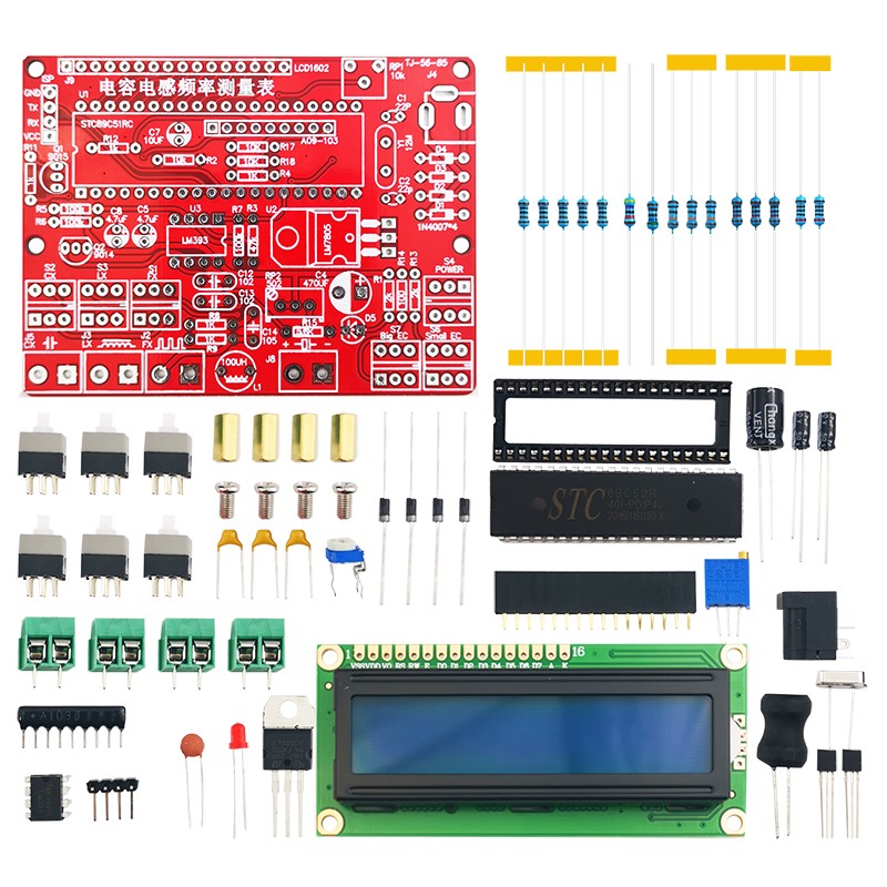 容量インダクタンスメーター周波数テスターキット 51 MCU - Diy Electronics Test Equipment のレビューと価格