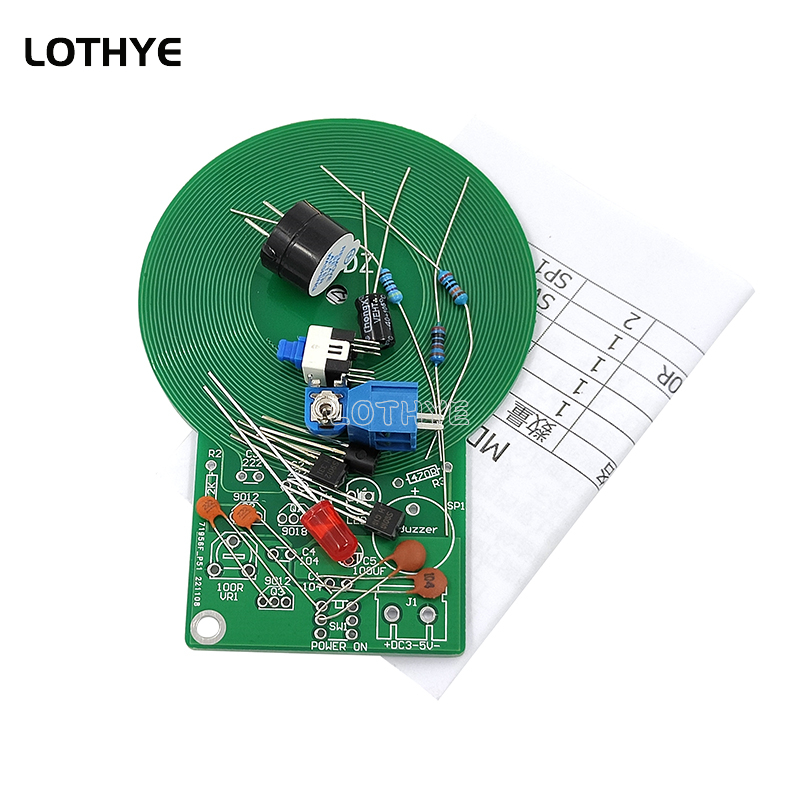 電圧変換キット,金属探知機,3〜5V,60mm非接触センサー - Diy Electronic Components のレビューと価格