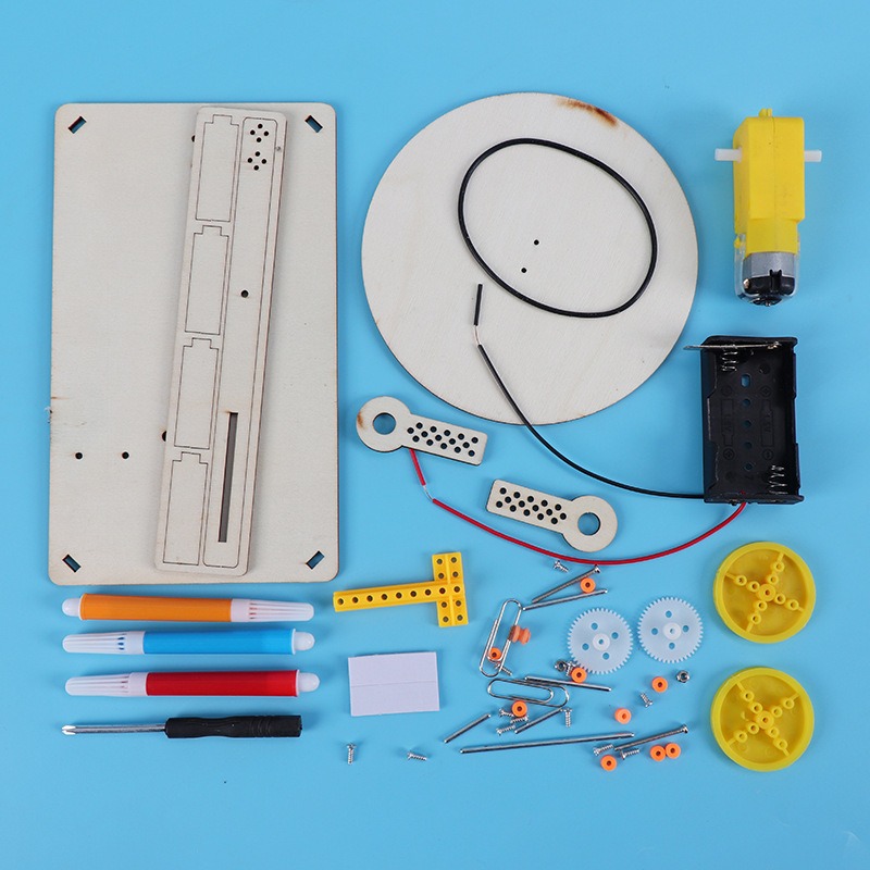 1-3個入り DIY木製電動プロッター描画ロボットおもちゃ  - Diy Electronics Com のレビューと価格