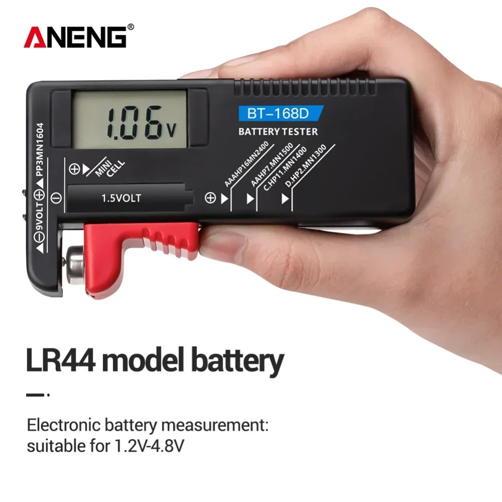 バッテリーテスター ANENG BT-168/ BT-168 - Diy Electronics Test Equipment のレビューと価格
