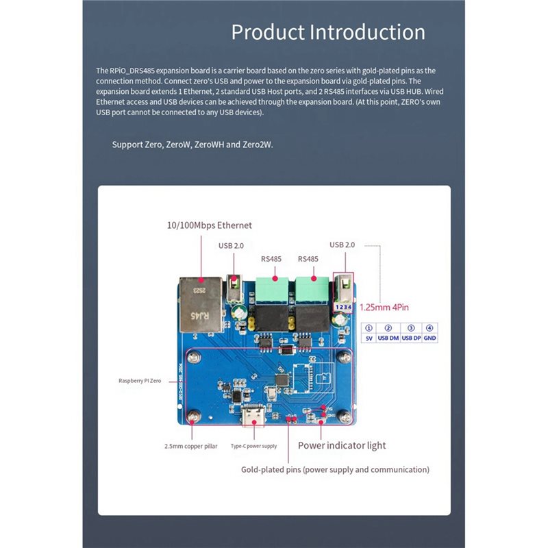 A46U Rpi0-DRS485 デュアルRS485拡張ボー - Raspberry Pi Zero のレビューと価格
