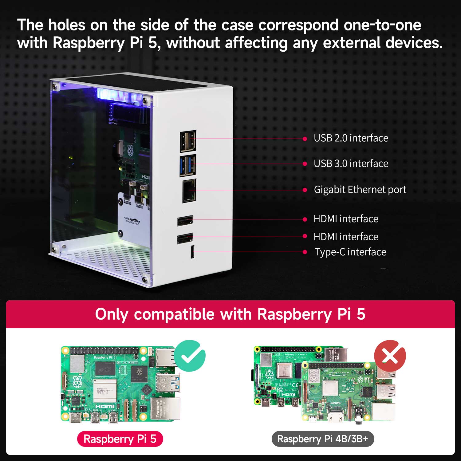 Raspberry Pi 5ケース保護キット,冷却ファン付き - Diy Electronics Raspberry Pi のレビューと価格